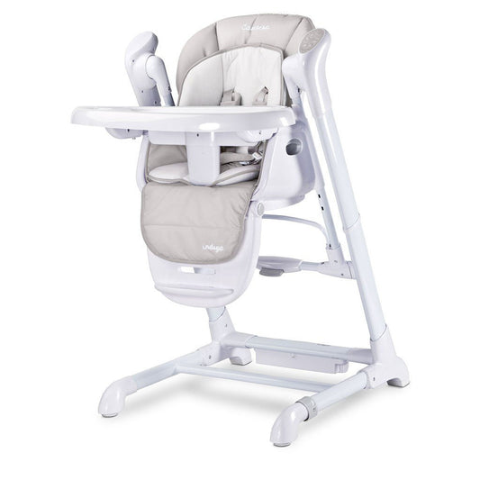 Detská Jedálenská Stolička 2v1 Caretero Indigo Light Grey - Caretero