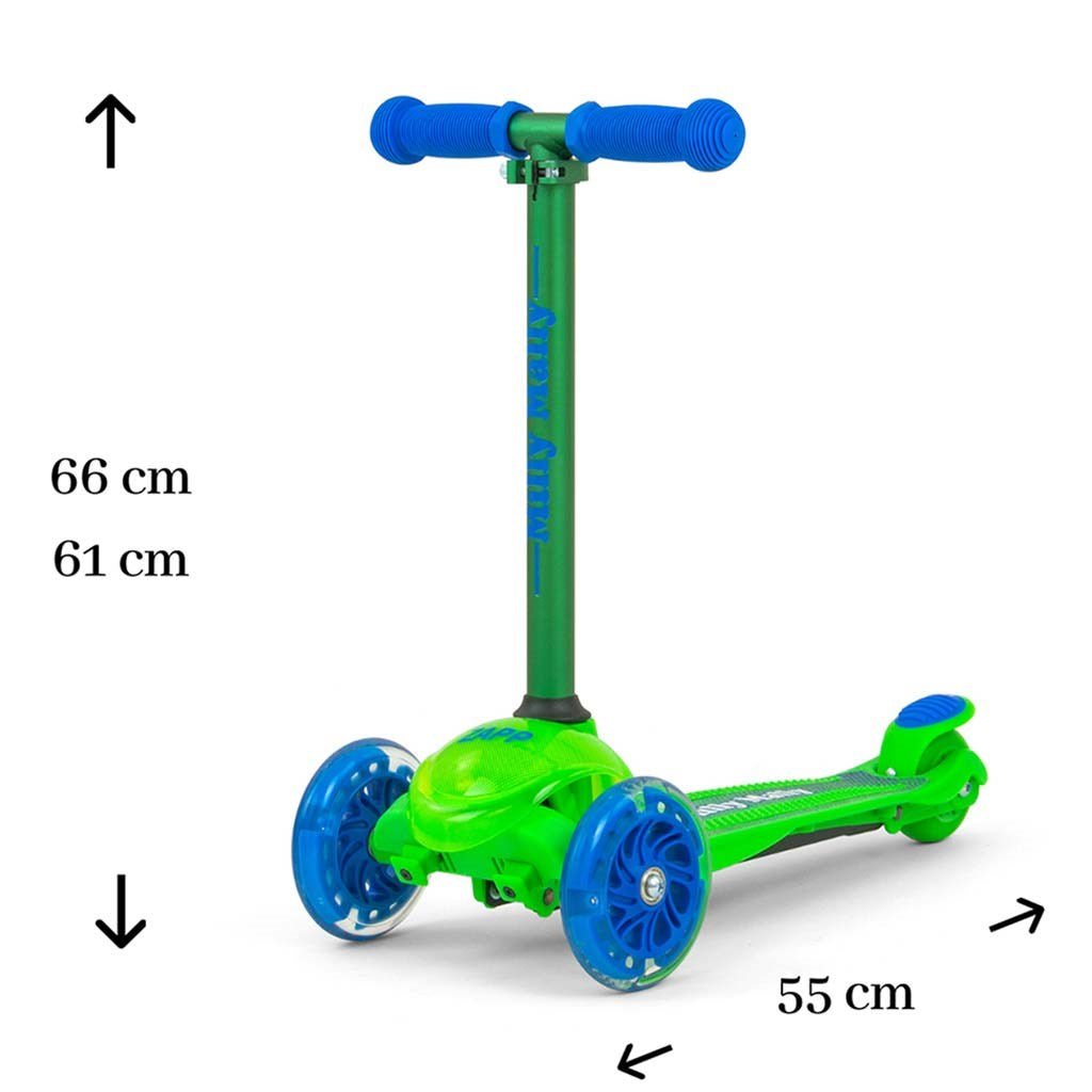 Detská Kolobežka Milly Mally Scooter Zapp Green - Kolobežky - Milly Mally