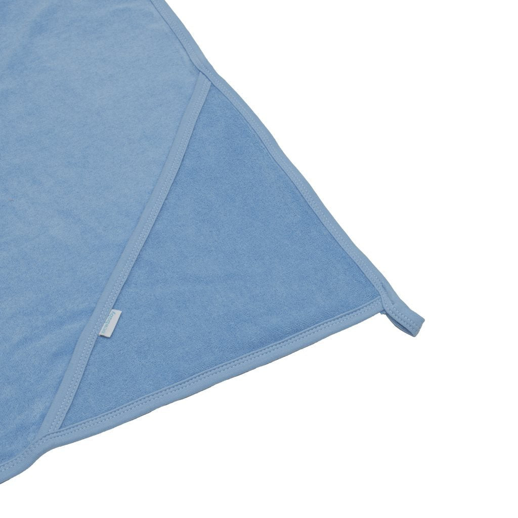 Detská Luxusná Froté Osuška s Kapucňou New Baby Comfortably 100x100 Cm Blue - Osušky a Poncha - New Baby