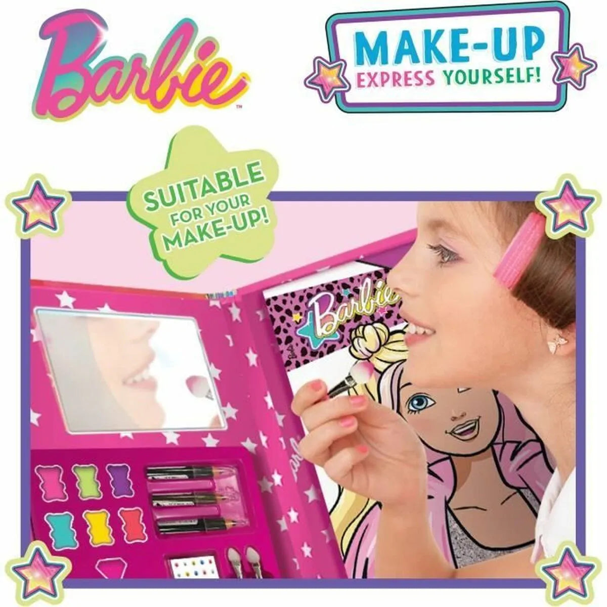 Detská Make-up Sada Barbie - Hračky a Hry Tvorivé činnosti