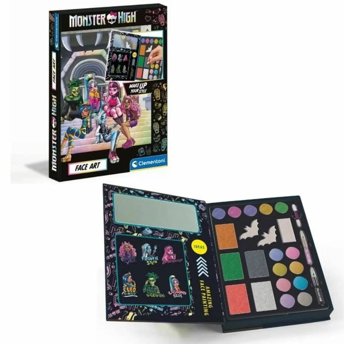 Detská Make-up Sada Clementoni Monster High Fashion Designer Viacfarebná - Hračky a Hry Kostýmy Príslušenstvo