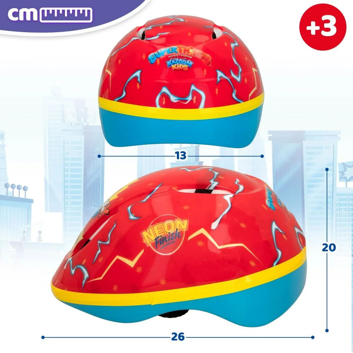 Detská Prilba Superthings (52-55 Cm) (4 Kusov) - športy a Outdoor Cyklistika