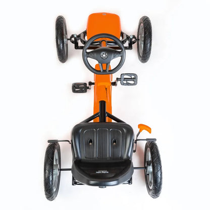 Detská šliapacia Motokára Go-kart Baby Mix Buggy Oranžová - Pedálové Autá - Baby Mix