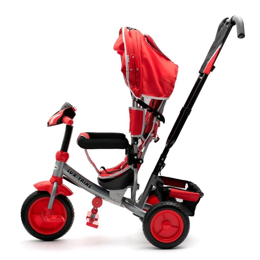 Detská Trojkolka so Svetlami Baby Mix Lux Trike Ružová - Trojkolky - Baby Mix