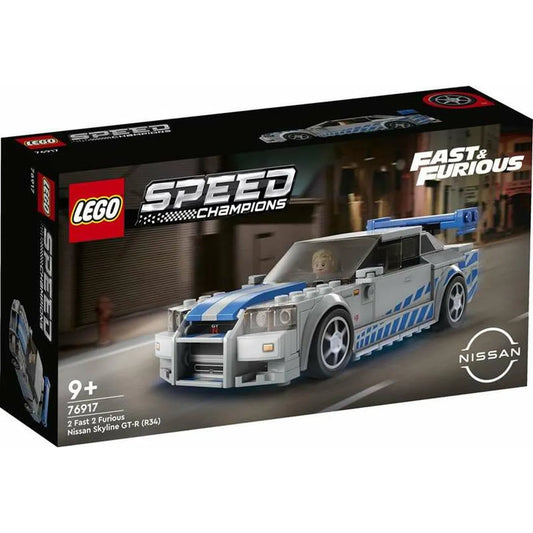 Detské Autíčko Lego Speed Champions Nissan Skyline Gt-r Fast 2 Furious 76917 - Hračky a Hry