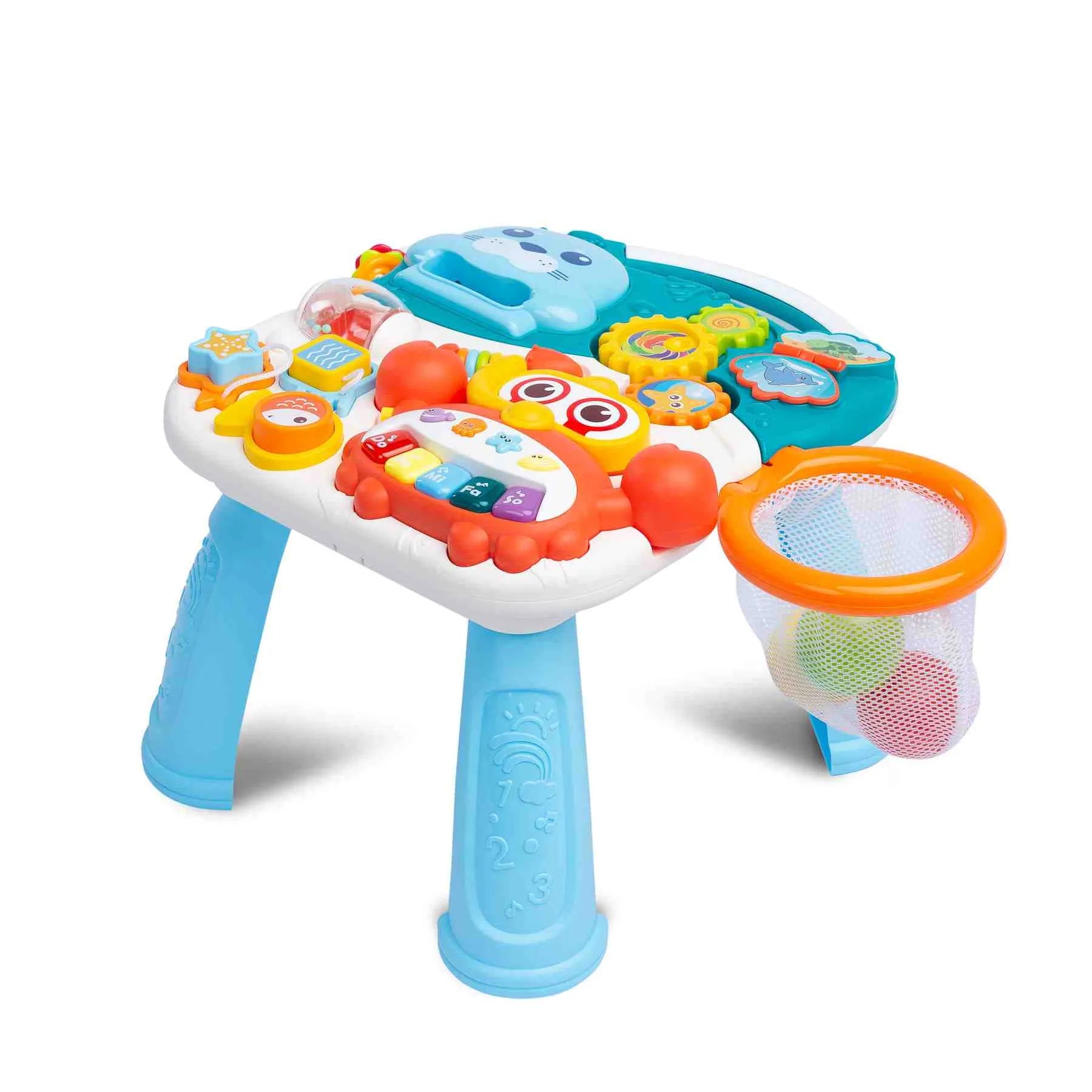 Detské Hrajúce Edukačné Chodítko 2v1 Toyz Spark Turquoise - Chodítka - Toyz