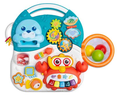 Detské Hrajúce Edukačné Chodítko 2v1 Toyz Spark Turquoise - Chodítka - Toyz