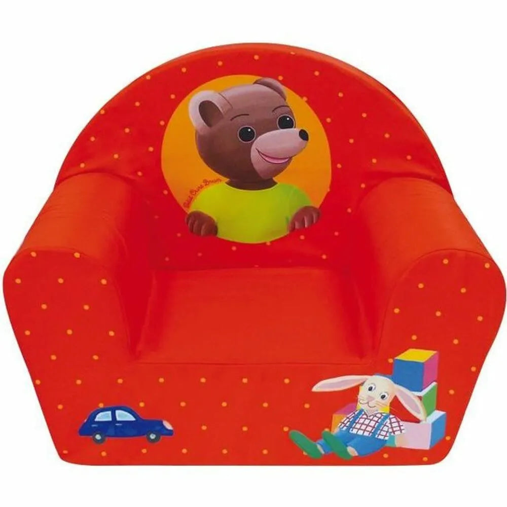 Detské Kreslo Fun House 712583 Medveď 52 x 33 42 Cm červená - Dieťa Spálňa