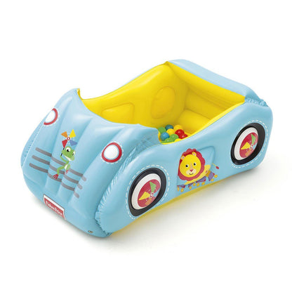 Detské Nafukovacie Autíčko Fisher-price s Loptičkami 119x79x51 Cm - Nafukovacie Hračky - Fisher Price