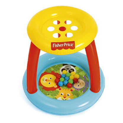 Detské Nafukovacie Hracie Centrum s Otvormi na Lopty Fisher Price - Nafukovacie Hračky - Fisher Price