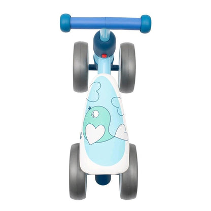 Detské Odrážadlo Baby Mix Bike čierna Biela Football - Odrážadlá - Baby Mix