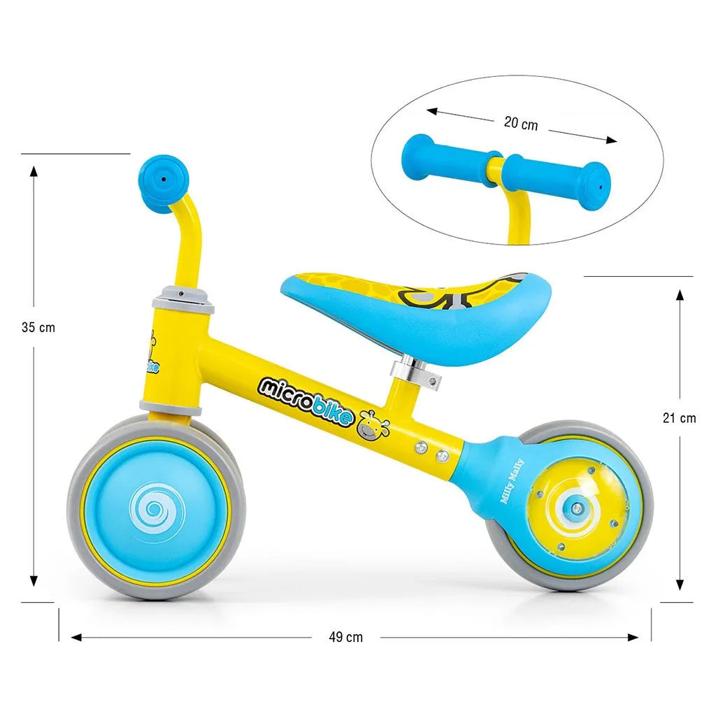 Detské Odrážadlo Milly Mally Micro Plus Giraffe - Odrážadlá - Milly Mally