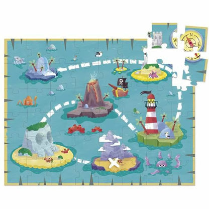 Detské Puzzle Diset Xxl Pirátska Loď 48 Kusy - Puzzle