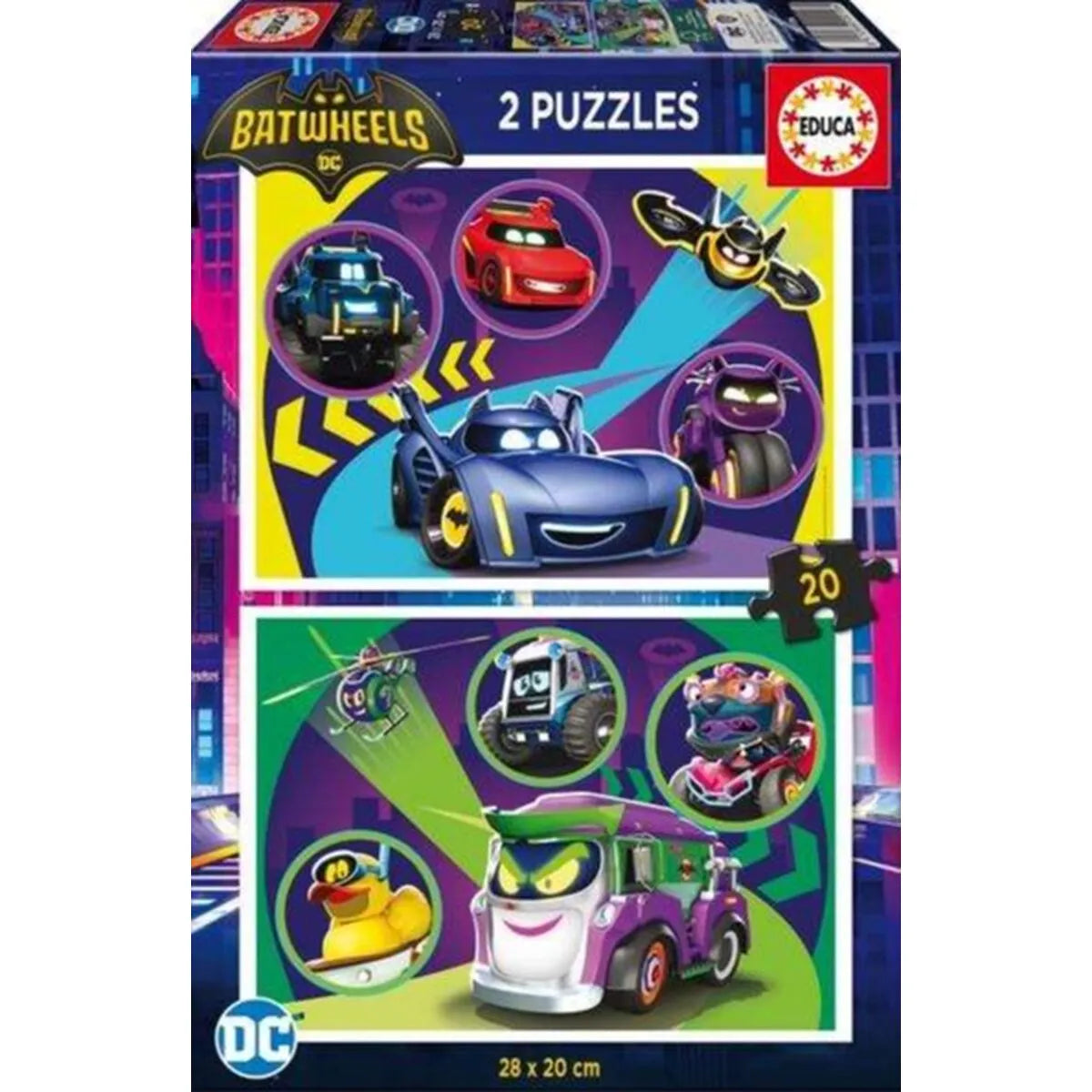 Detské Puzzle Educa Batwheels - Hračky a Hry Puzzle Hlavolamy