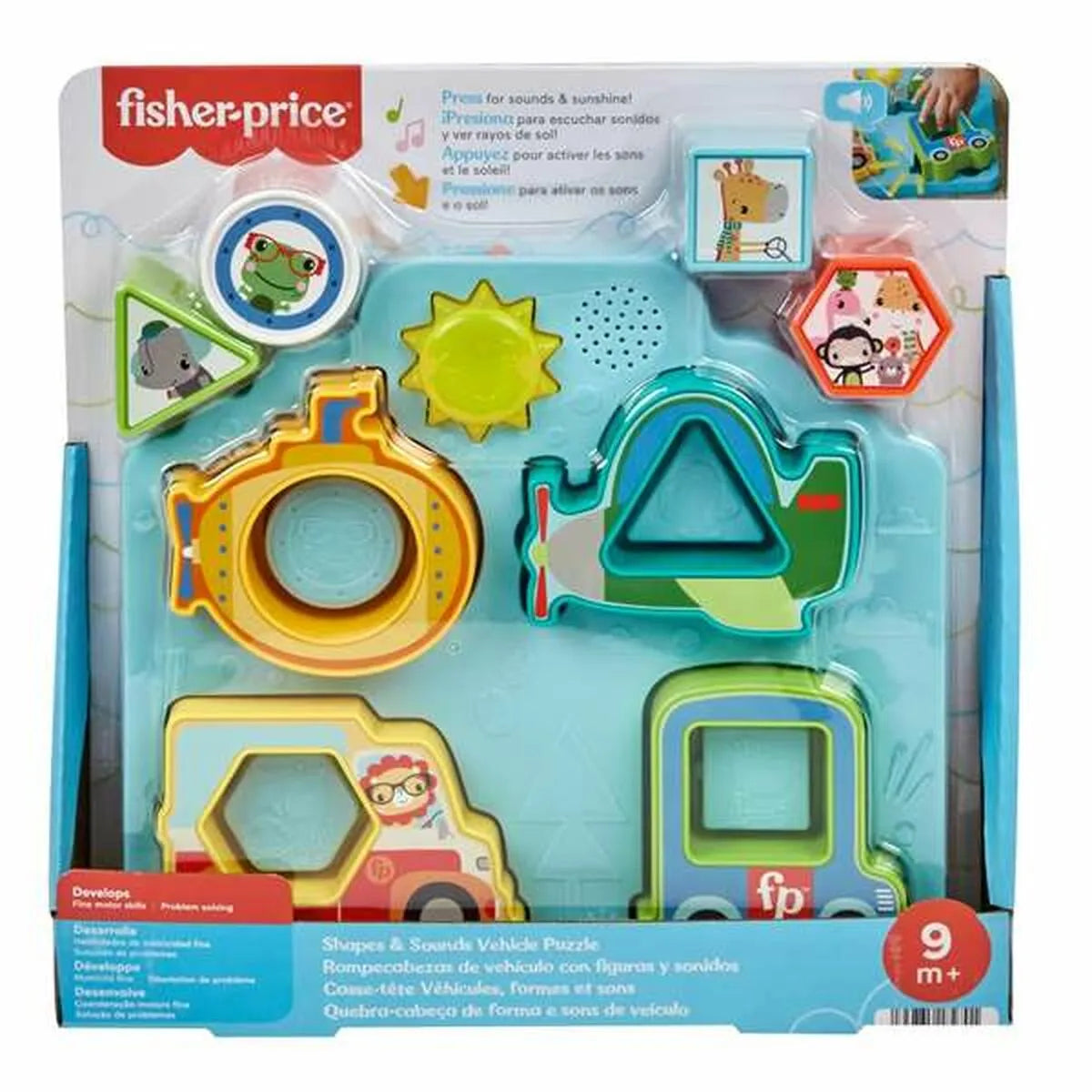 Detské Puzzle Fisher Price Autíčok - Hračky a Hry Puzzle Hlavolamy