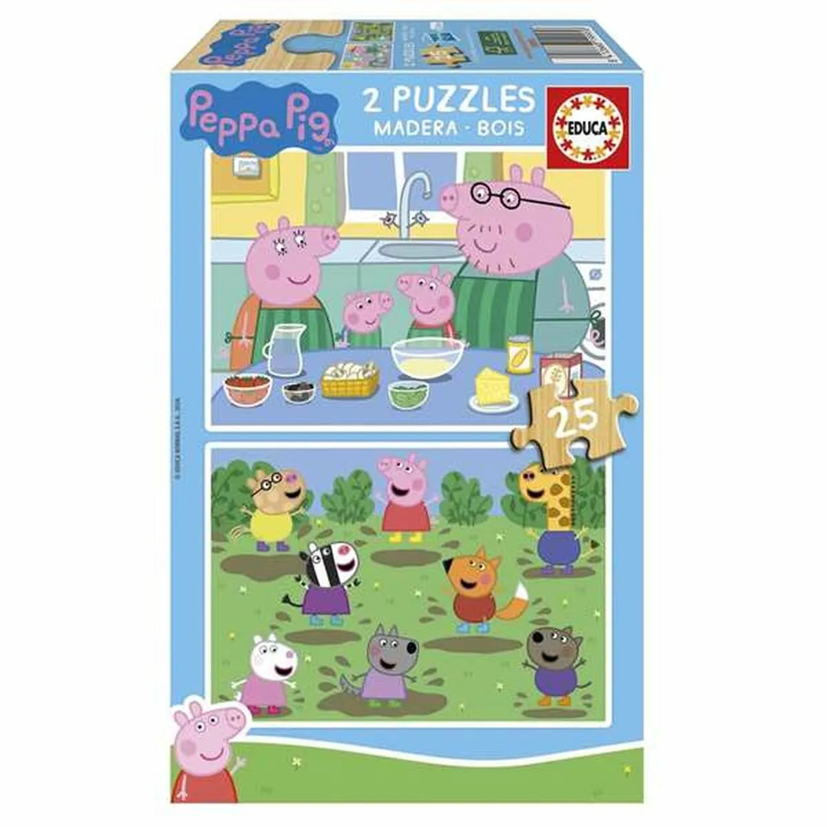 Detské Puzzle Peppa Pig 25 Kusy - Puzzle