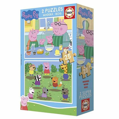 Detské Puzzle Peppa Pig 25 Kusy - Puzzle