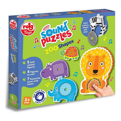 Detské Puzzle Reig Zoo Shapes Zvierat Muzikál Farma - Puzzle pre Najmenších