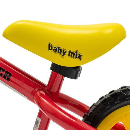 Detský Balančný Bicykel Baby Mix Traveller červený - Balančné Bicykle - Baby Mix