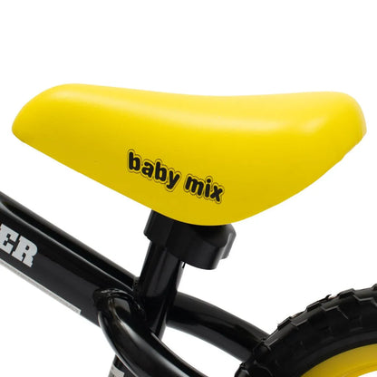 Detský Balančný Bicykel Baby Mix Traveller čierny - Balančné Bicykle - Baby Mix