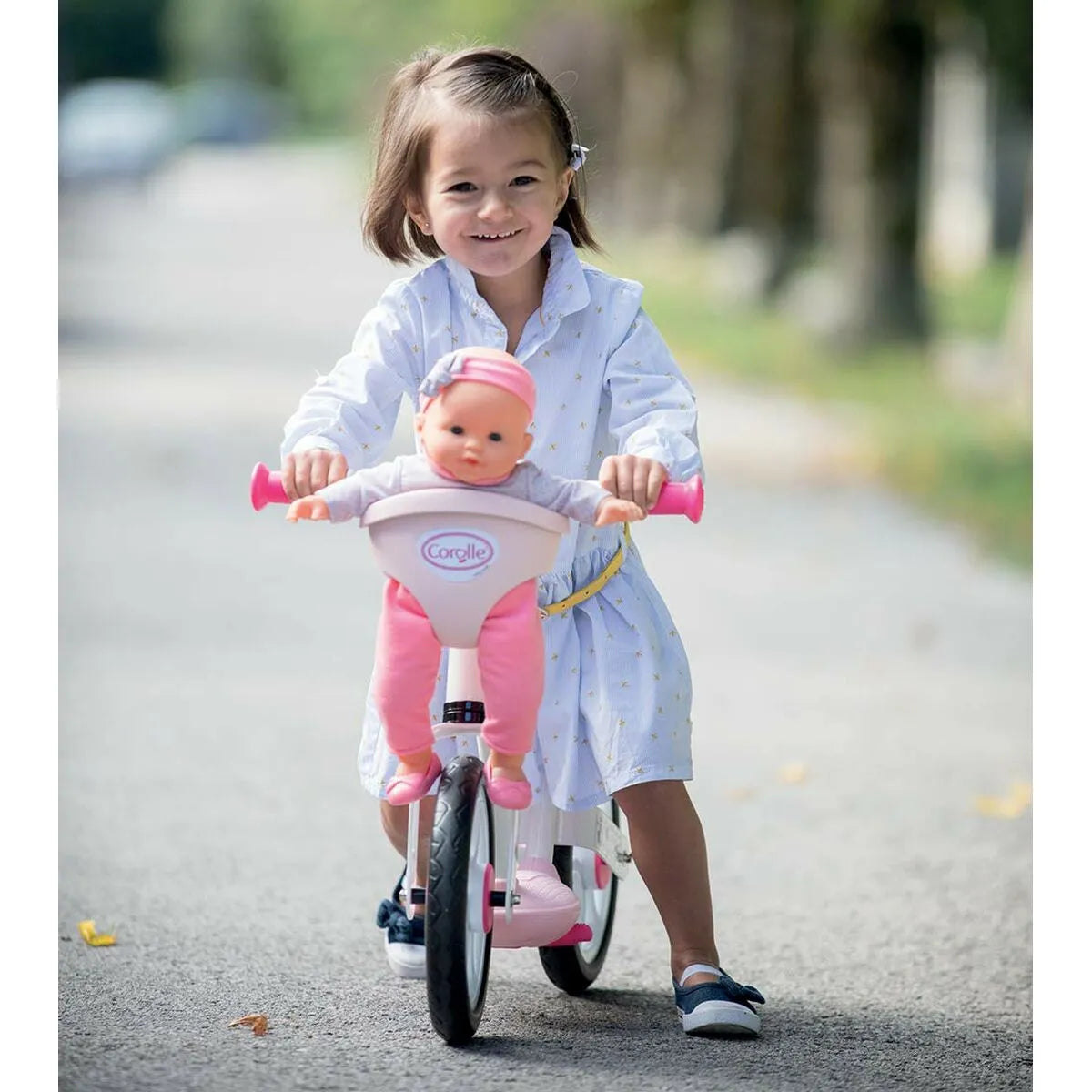 Detský Bicykel Smoby Scooter Carrier + Baby Bez Pedálov - Hračky a Hry Outdoor športy