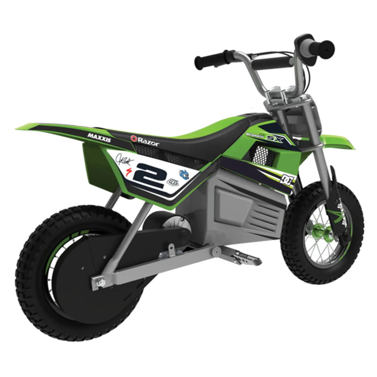 Detský Elektrický Skúter Razor Dirt Rocket Sx350 Mcgrath Biela čierna Zelená Sivá - Hračky a Hry Outdoor športy