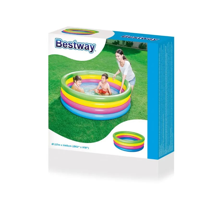 Detský Nafukovací Bazén Bestway 157x46 Cm 4 Farebný - Bazény - Bestway