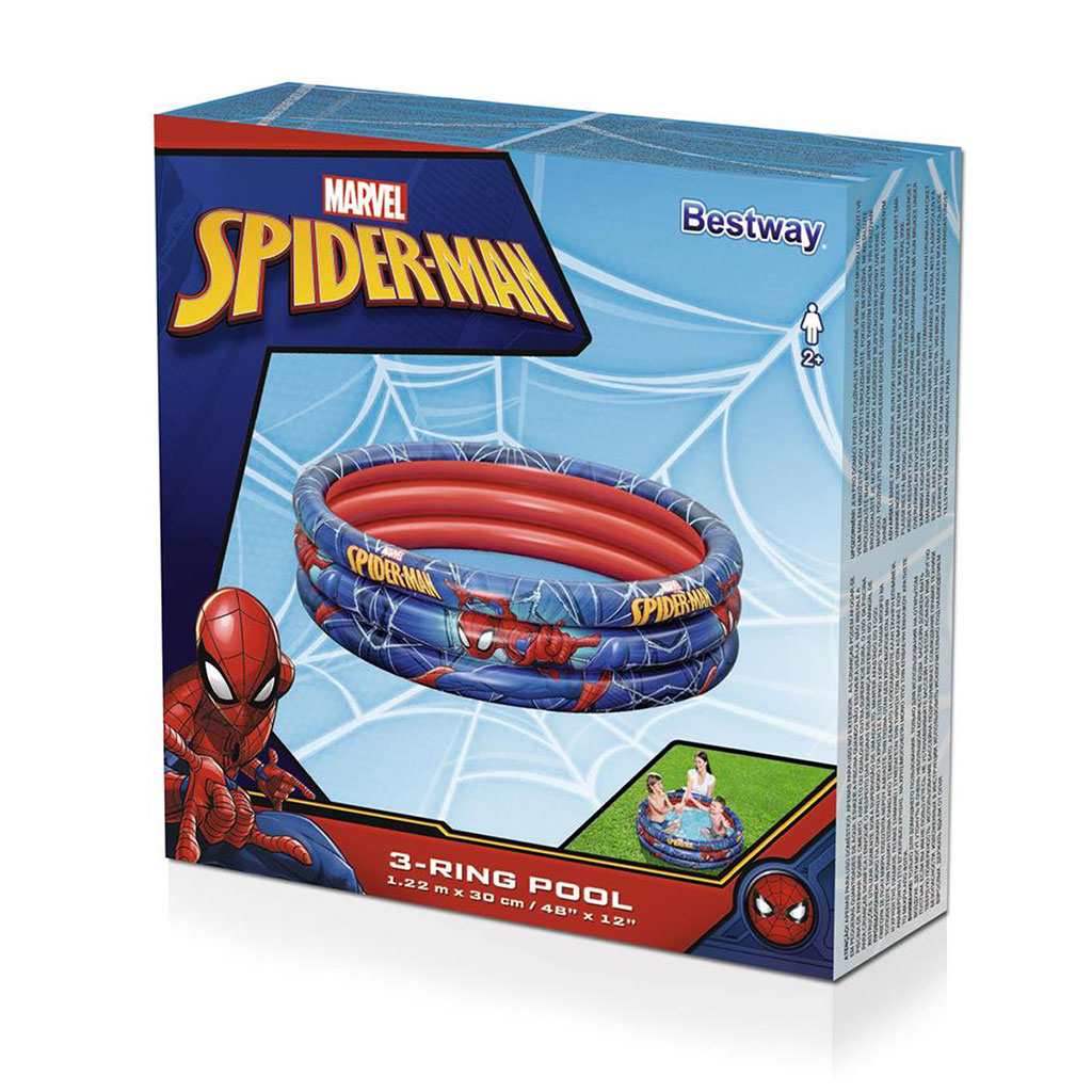 Detský Nafukovací Bazén Bestway Marvel Spider-man Ii 122x30 Cm - Bazény - Bestway