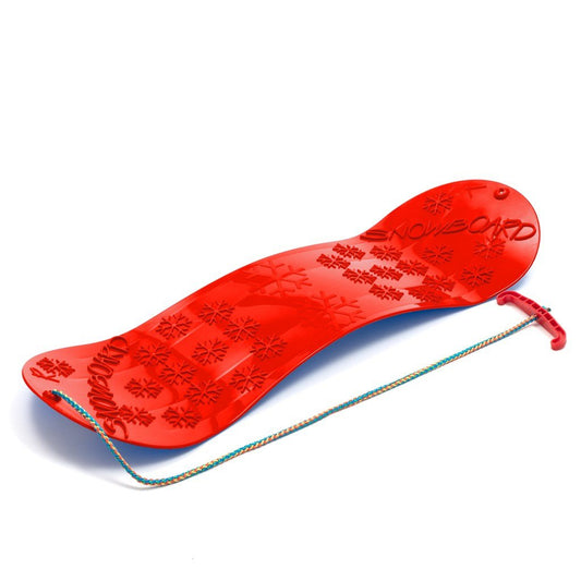 Detský snežný klzák Baby Mix SNOWBOARD 72 cm červený - Taniere a klzáky - KiiDS.SHOP