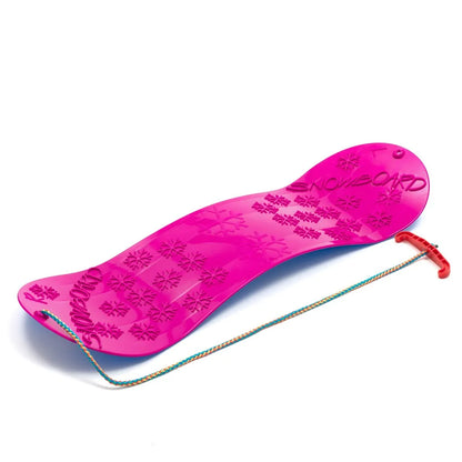 Detský Snežný Klzák Baby Mix Snowboard 72 Cm Rúžový - Taniere a Klzáky - Baby Mix