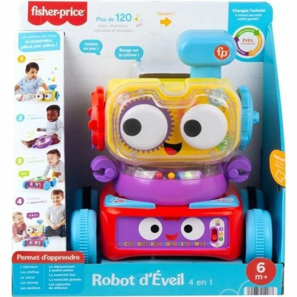 Dráha s Rampami Fisher Price Jo The Robot 4 In 1 - Dieťa Hračky v Ranom Detstve