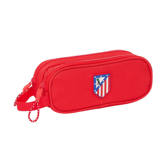 Dvojitý Peračník Atlético Madrid červená 21 x 8 6 Cm - Kancelária a Kancelárske Potreby školský Vzdelávací Materiál