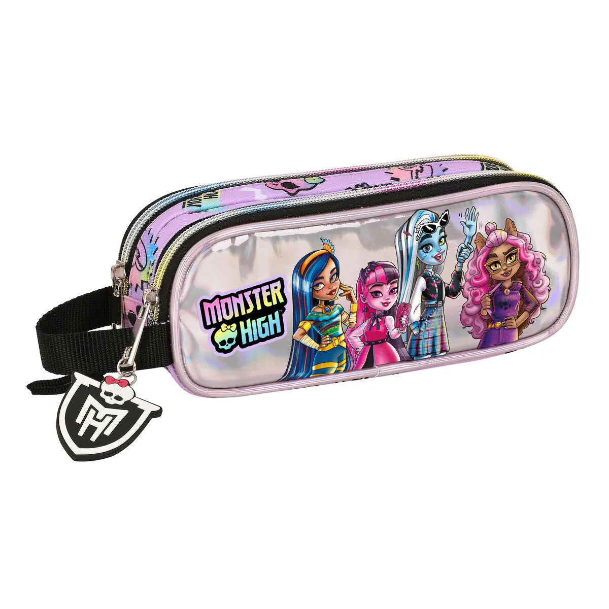 Dvojitý Peračník Monster High Best Boos Fialová 21 x 8 6 Cm - Peračníky Dvojité