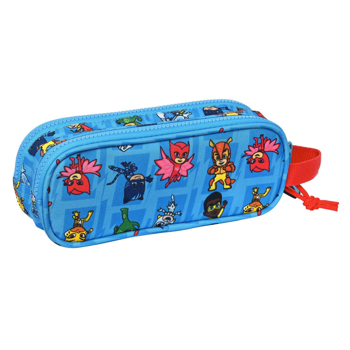 Dvojitý Peračník Pj Masks Modrá 21 x 8 6 Cm - Peračníky Dvojité