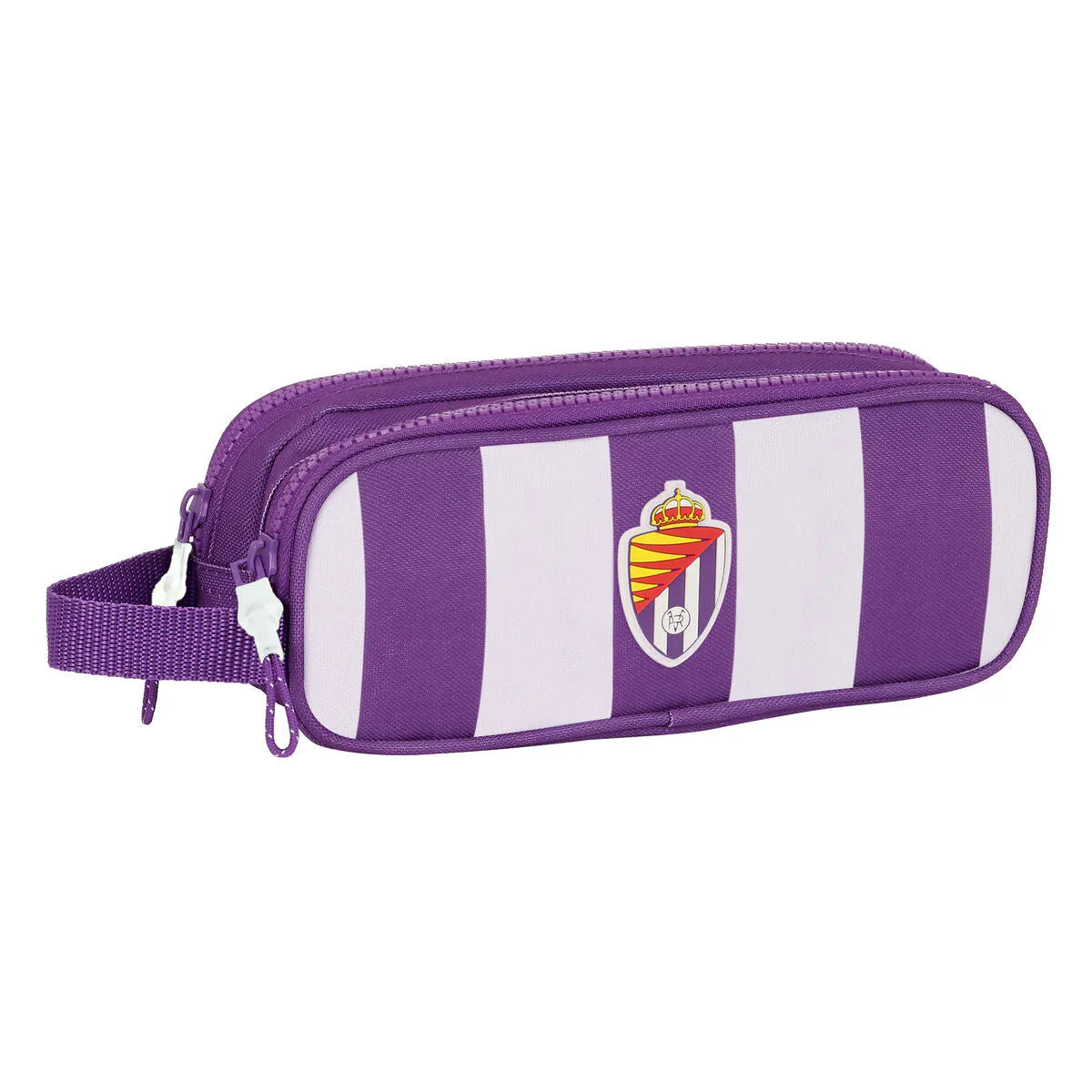 Dvojitý Peračník Real Valladolid C.f. Biela Purpurová 21 x 8 6 Cm - Kancelária a Kancelárske Potreby školský