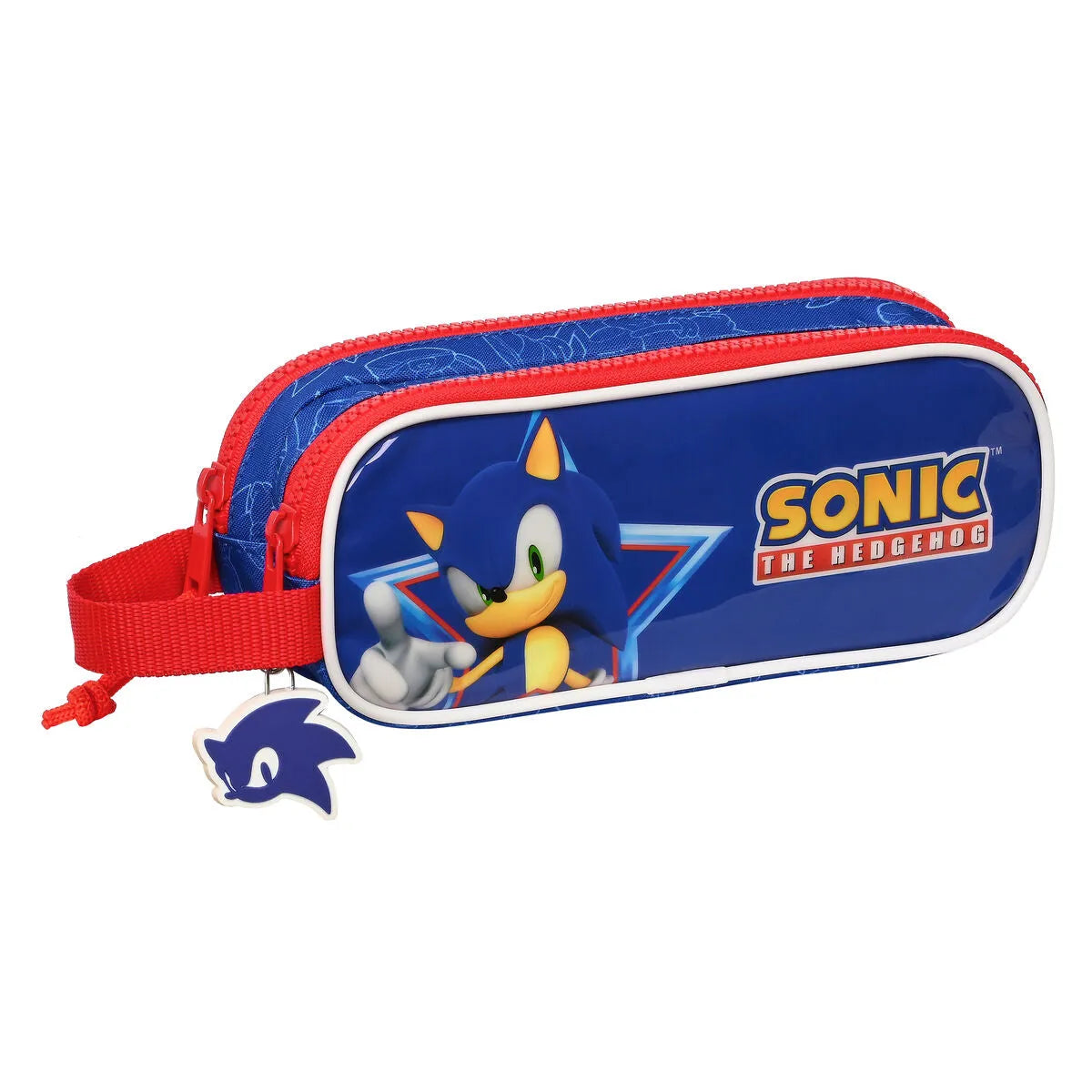 Dvojitý Peračník Sonic Let’s Roll Námornícka Modrá 21 x 8 6 Cm - Peračníky Dvojité