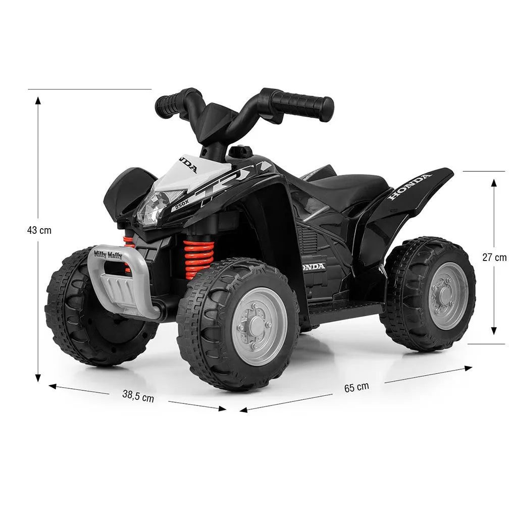 Elektrická štvorkolka Milly Mally Honda Atv černá - Elektrické Autá - Milly Mally