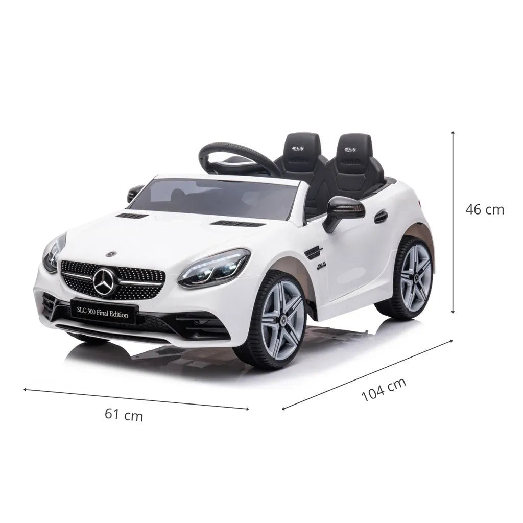 Elektrické Autíčko Milly Mally Mercedes-benz Slc - Biela - Autá - Milly Mally