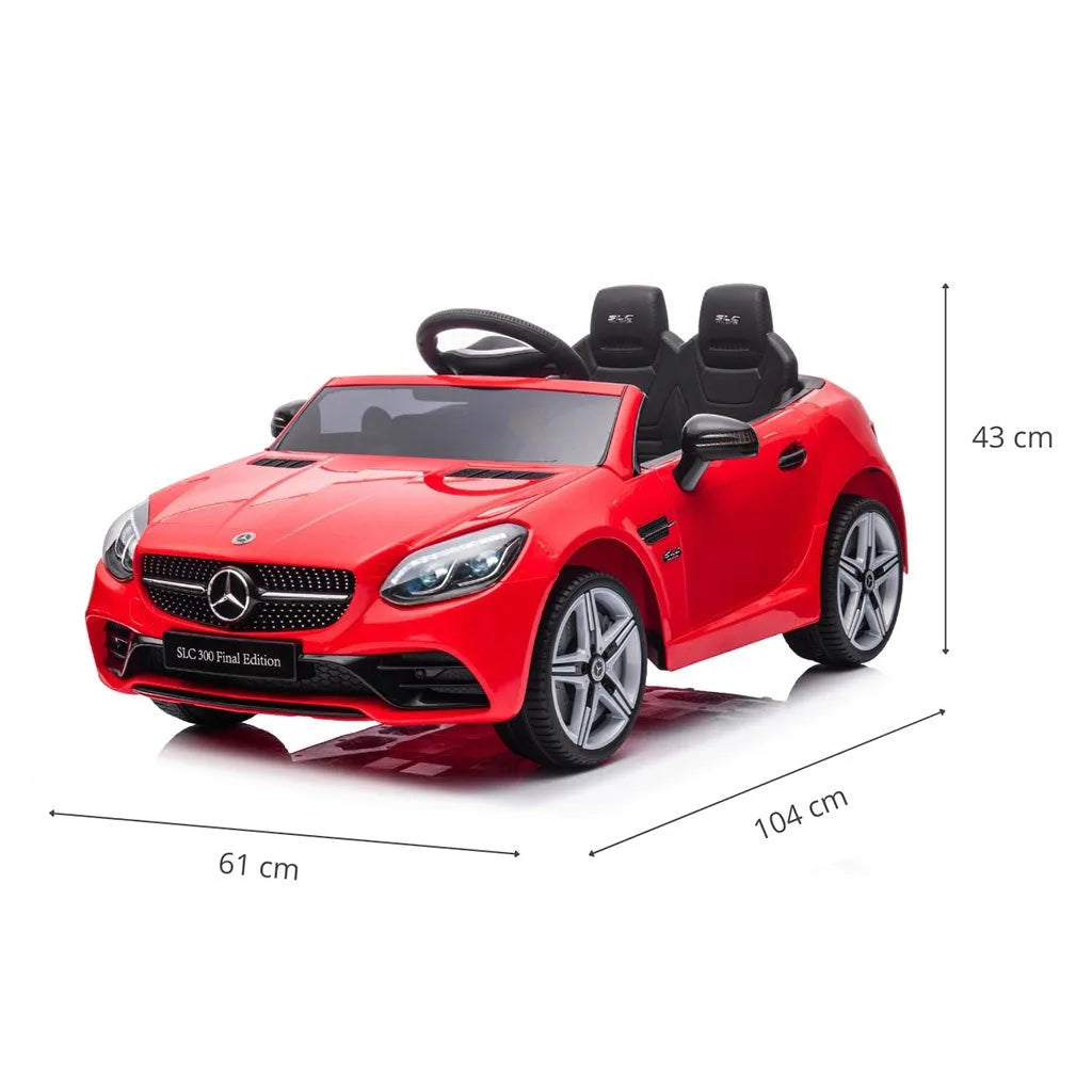 Elektrické Autíčko Milly Mally Mercedes-benz Slc - červená - Autá - Milly Mally