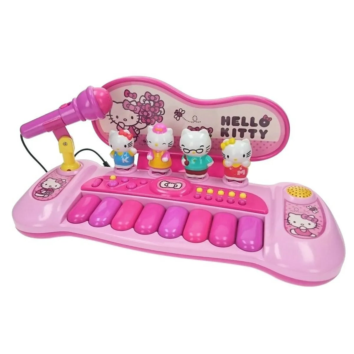 Elektrický Klavír Hello Kitty - Hračky a Hry Hudobné Nástroje pre Deti