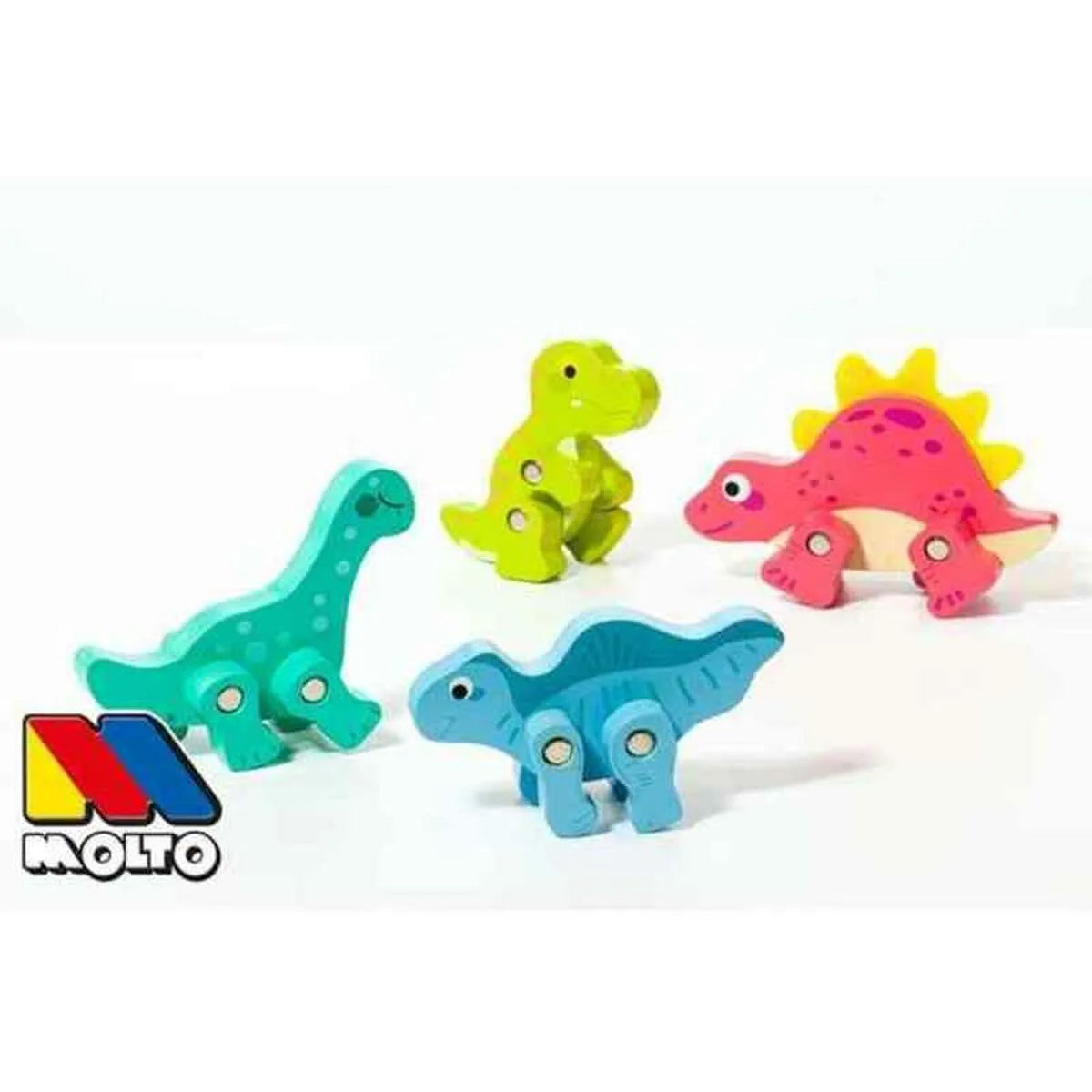 Figúrk Moltó Dino (4 Pcs) - Hračky a Hry Bábiky Postavičky