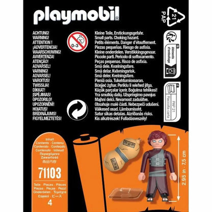 Figúrk Playmobil Naruto Shippuden - Gaara 71103 4 Kusy - Hracie Sady