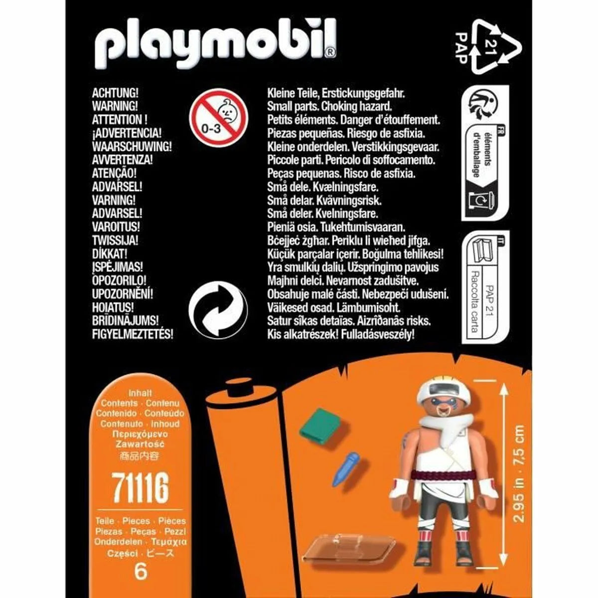 Figúrk Playmobil Naruto Shippuden - Killer b 71116 6 Kusy - Hračky a Hry Bábiky Postavičky