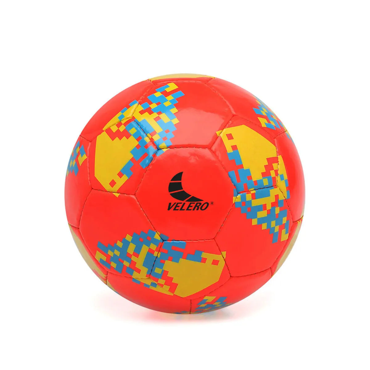 Futbalová Lopta Viacfarebná ø 23 Cm Pvc Koža - Bb