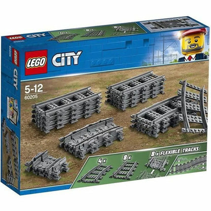 Herná Sada Lego City 60205 železničný Balíček 20 Kusov - Hračky a Hry Vozidlá