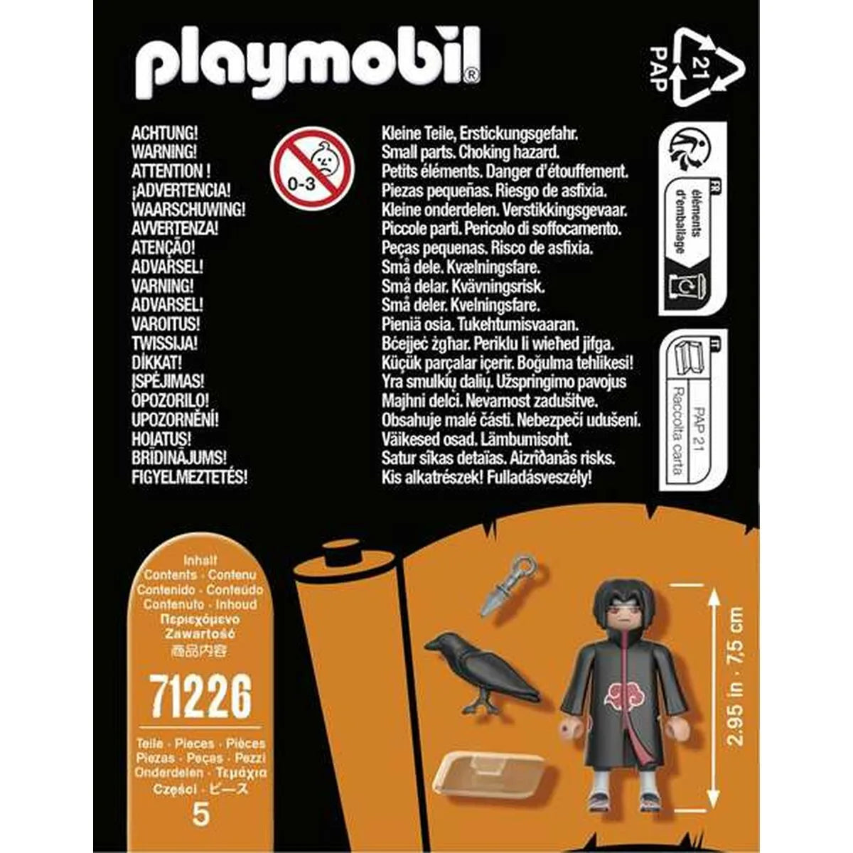 Herná Sada Playmobil 71226 Itachi Akatsuki - Hračky a Hry Bábiky Postavičky