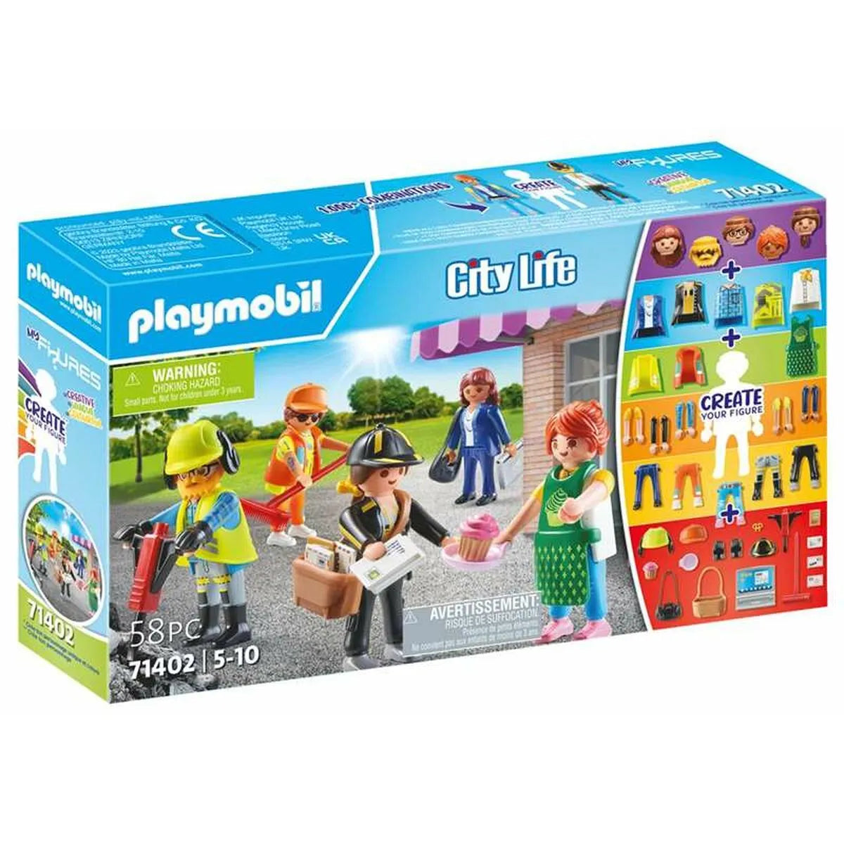 Herná Sada Playmobil 71402 Moje Figúrky: Profesie - Hracie Sady