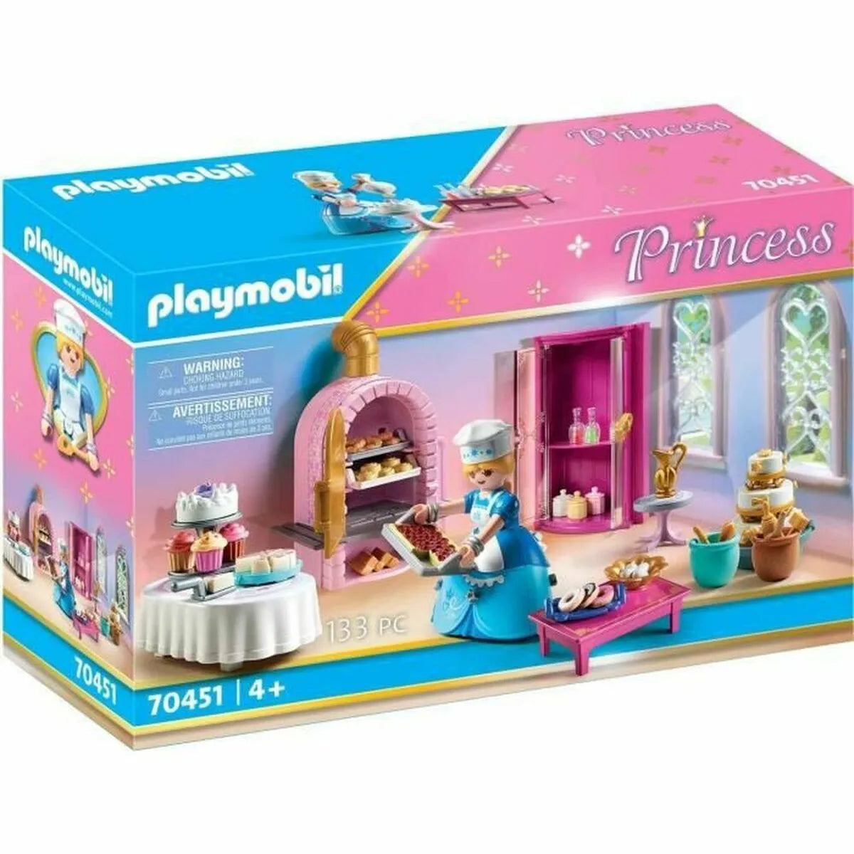 Herná Sada Playmobil Princezná - Palácové Pečivo 70451 133 Kusov - Hračky a Hry Bábiky Postavičky