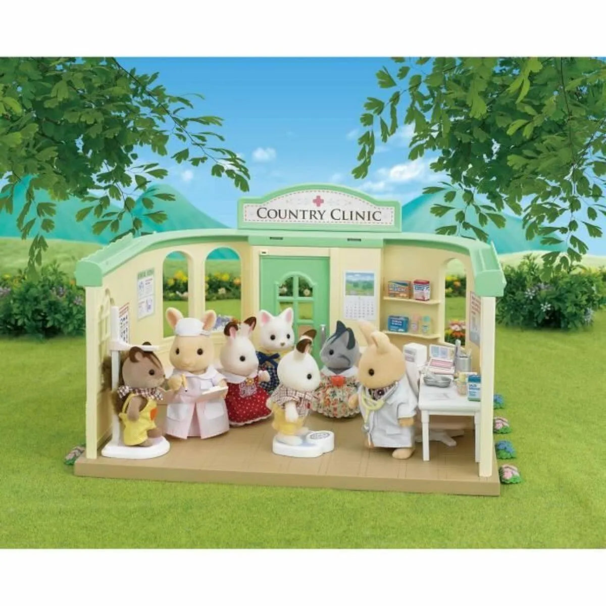 Herná Sada Sylvanian Families Lekárska Prax - Hračky a Hry Bábiky Postavičky