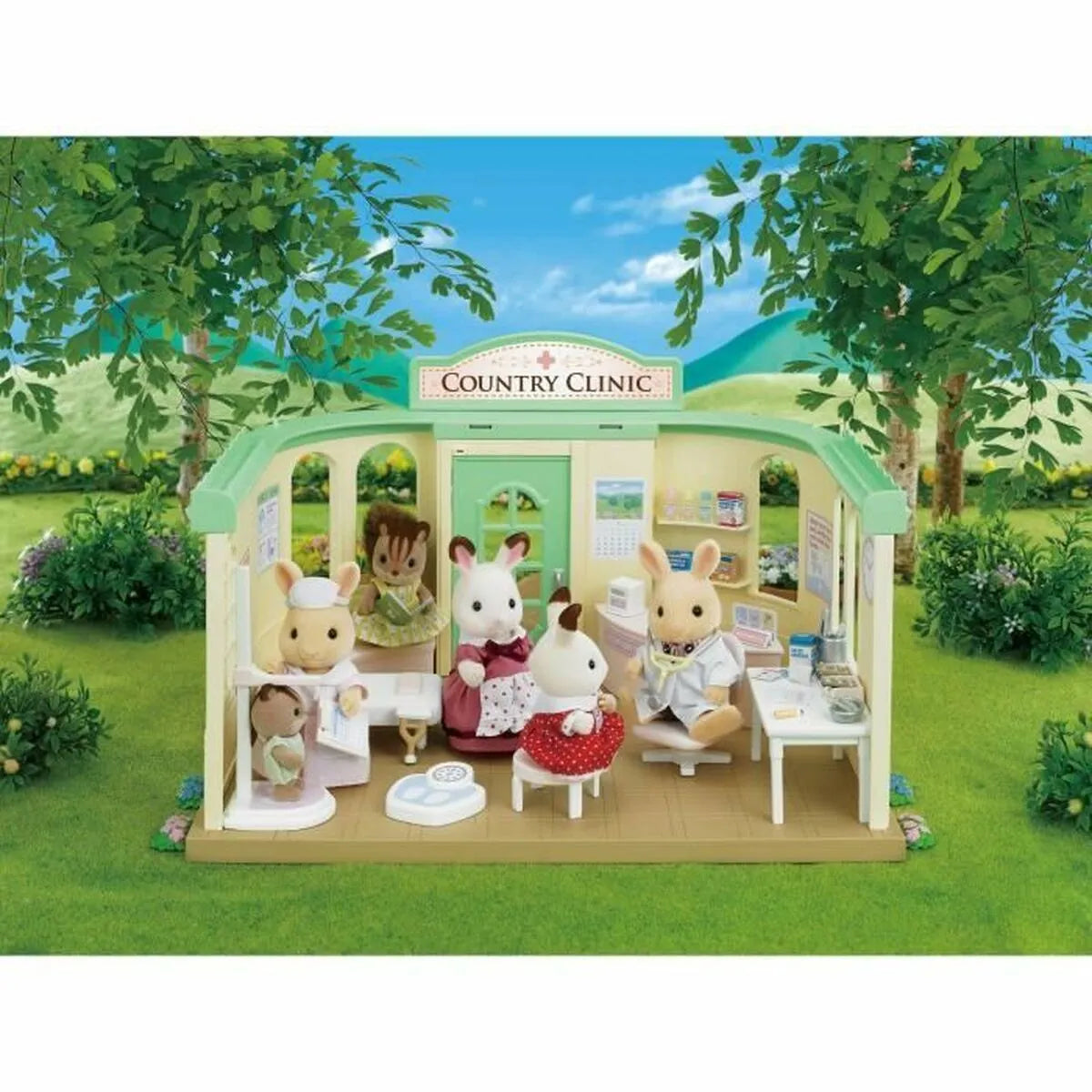 Herná Sada Sylvanian Families Lekárska Prax - Hračky a Hry Bábiky Postavičky